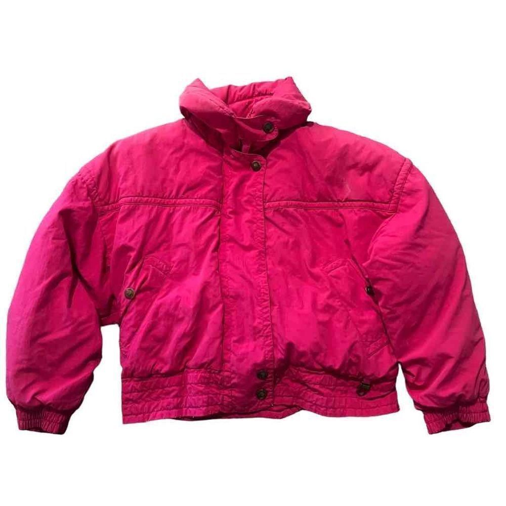 Bogner Pink Goose Down Filled Jacket Size Medium